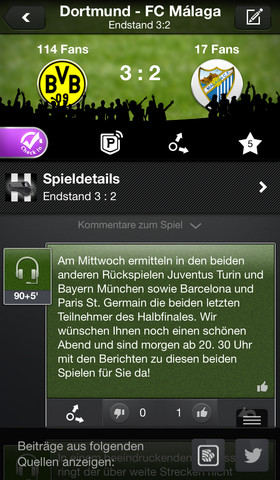 Fussballfunk-App