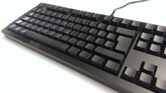 Schwarze Tastatur von Das Keyboard