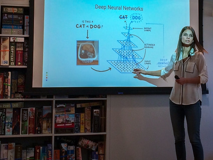 Anna Ukhanova von Google Schweiz über Deep Neural Networks